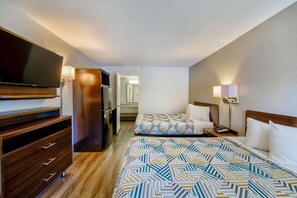 Deluxe Room, 2 Double Beds, Smoking, Refrigerator & Microwave