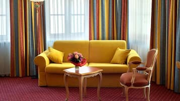 Familienzimmer (4 Personen) | Allergikerbettwaren, Zimmersafe, Verdunkelungsvorhänge