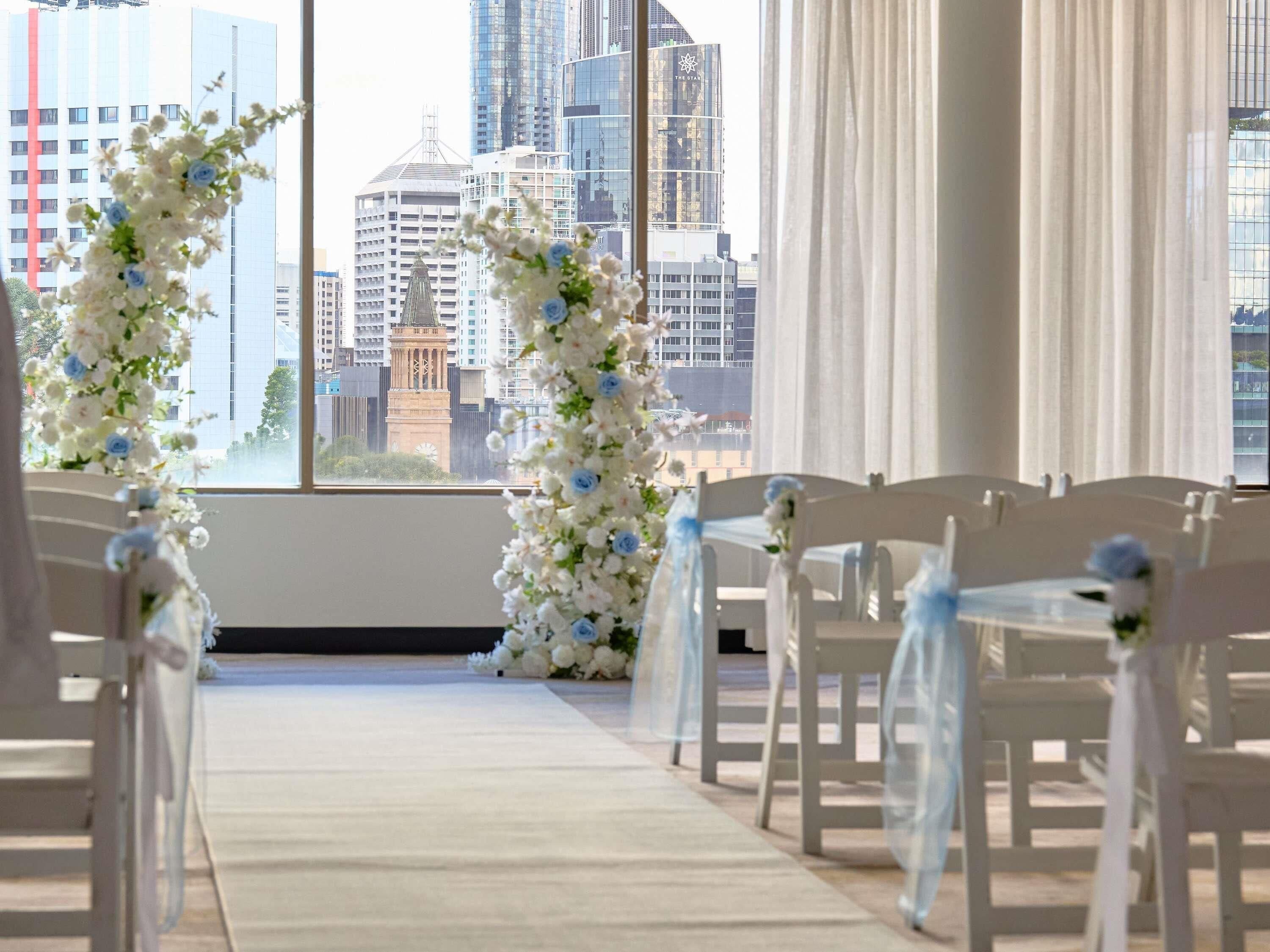 Indoor wedding