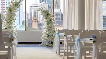 Indoor wedding