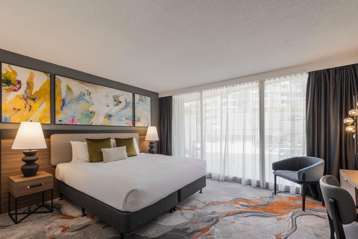 Deluxe Room, Multiple Beds, Terrace | Premium bedding, pillowtop beds, in-room safe, desk