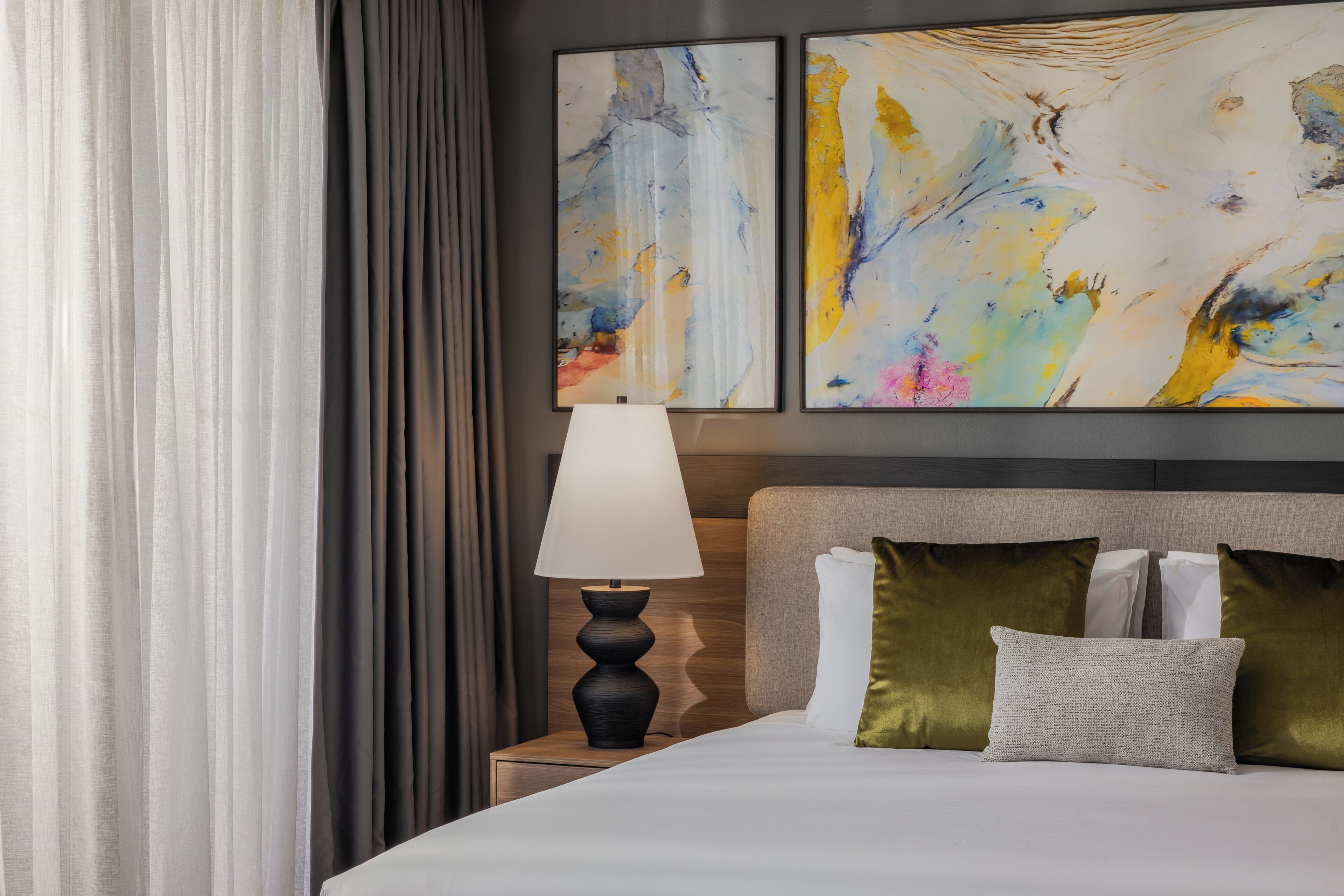 Junior Room, 1 King Bed, Balcony | Premium bedding, pillowtop beds, in-room safe, desk