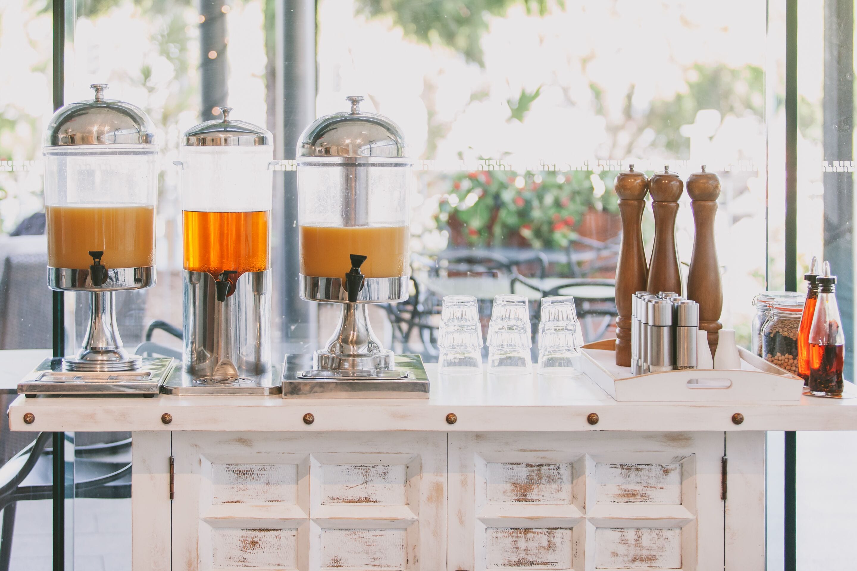 daily buffet breakfast (aud 29 per person)