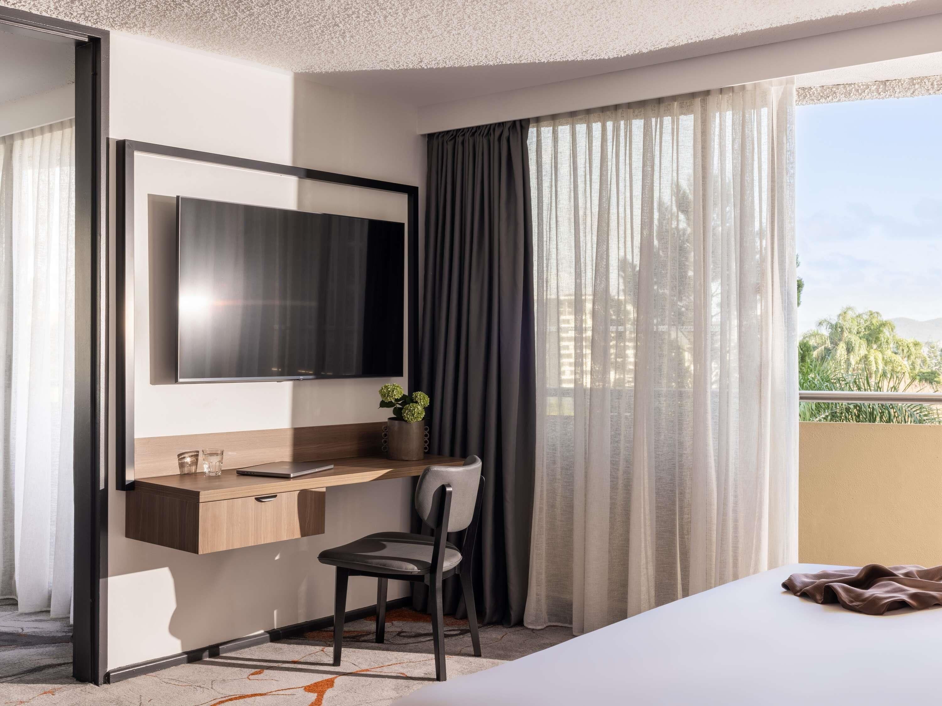 Premium bedding, pillowtop beds, in-room safe, desk