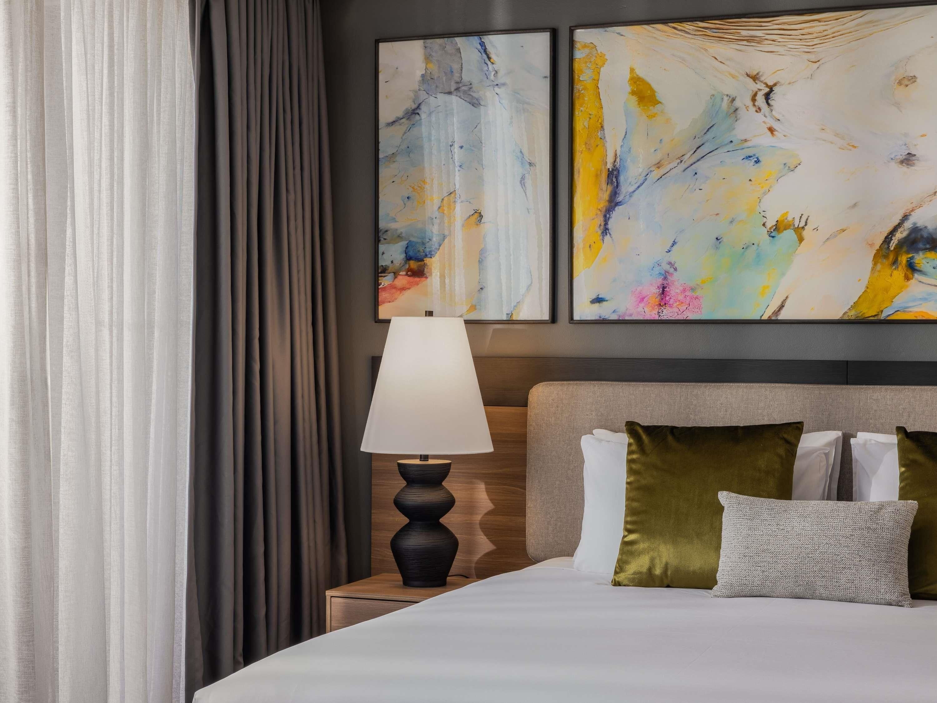 Premium bedding, pillowtop beds, in-room safe, desk