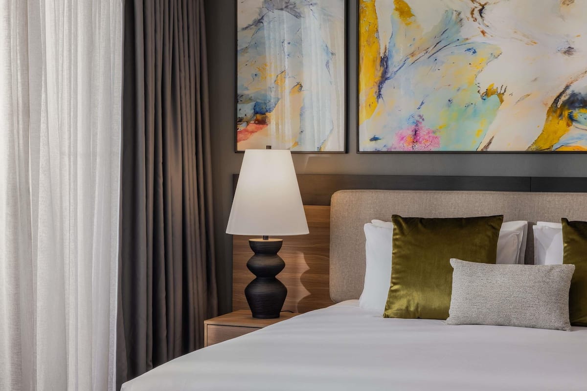 Premium bedding, pillowtop beds, in-room safe, desk