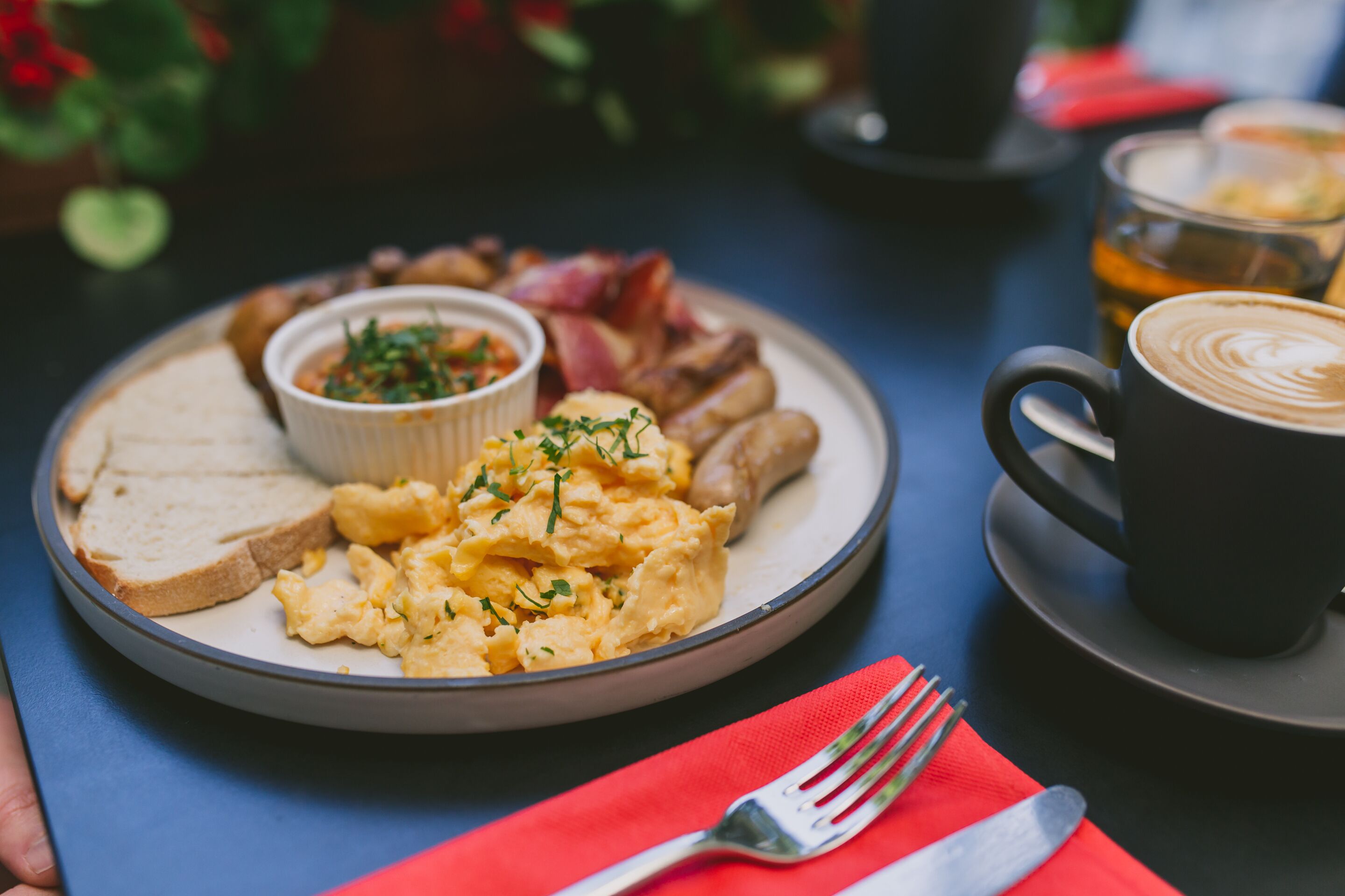 daily buffet breakfast (aud 29 per person)