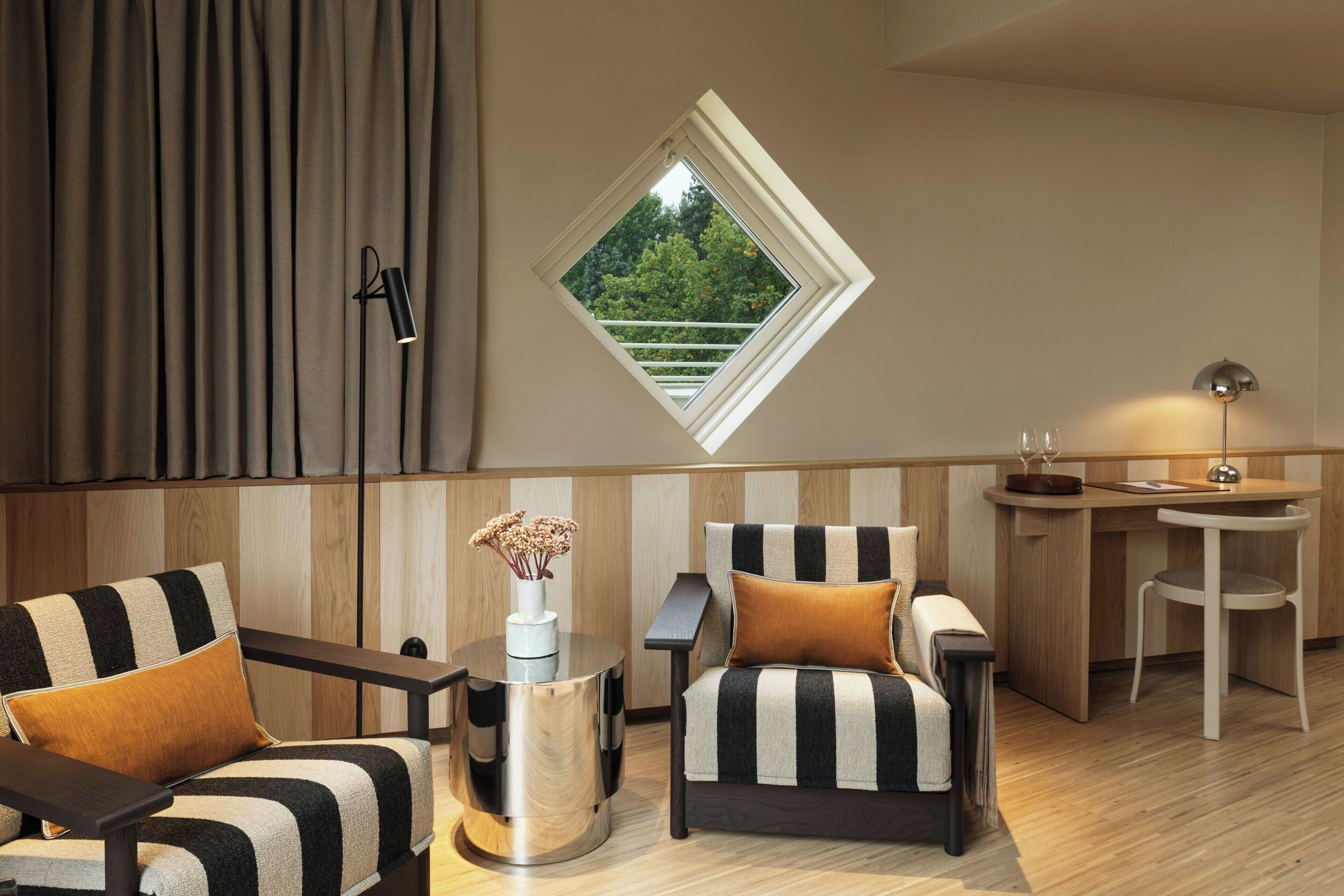 Minibar, in-room safe, desk, blackout curtains