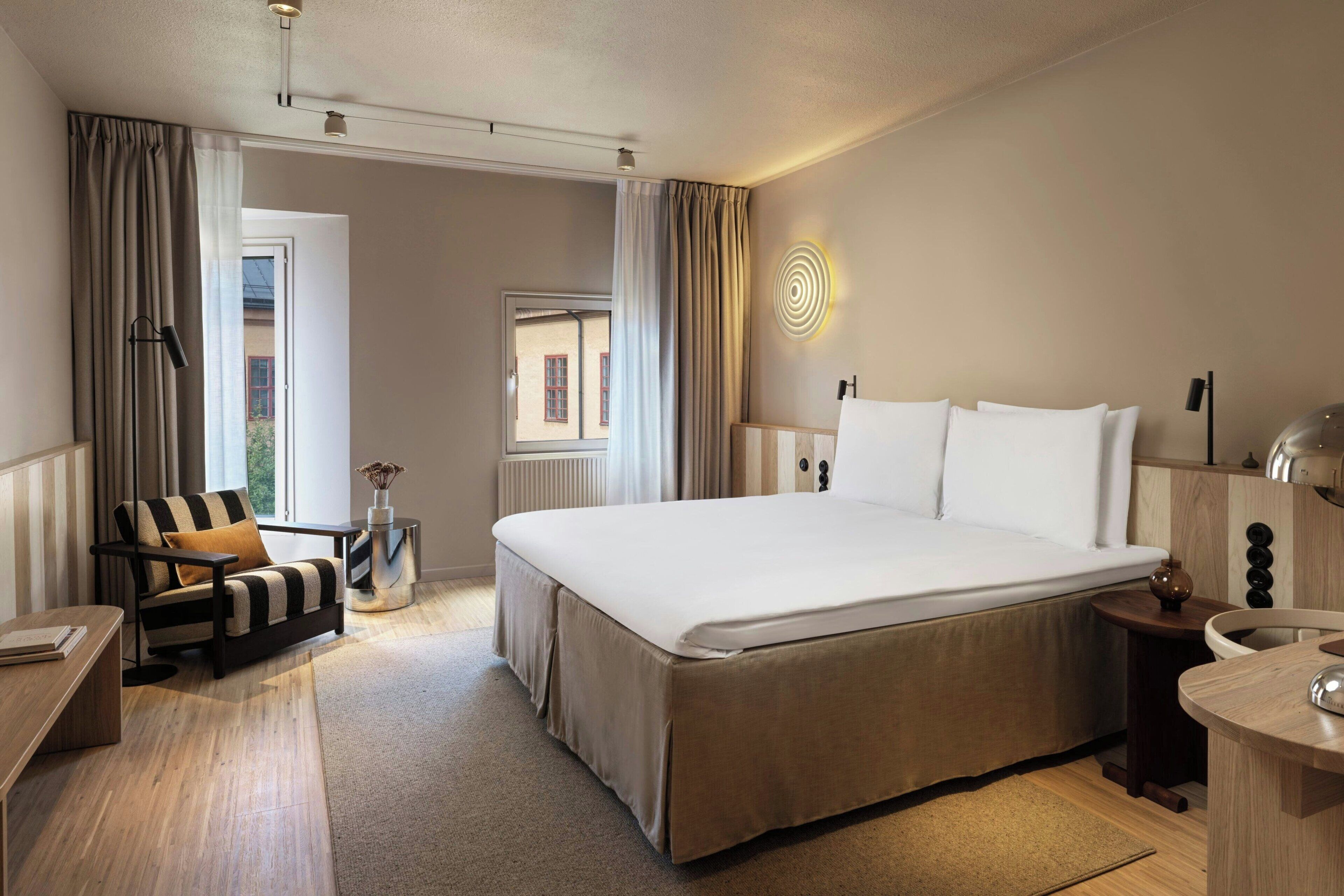 Minibar, in-room safe, desk, blackout drapes