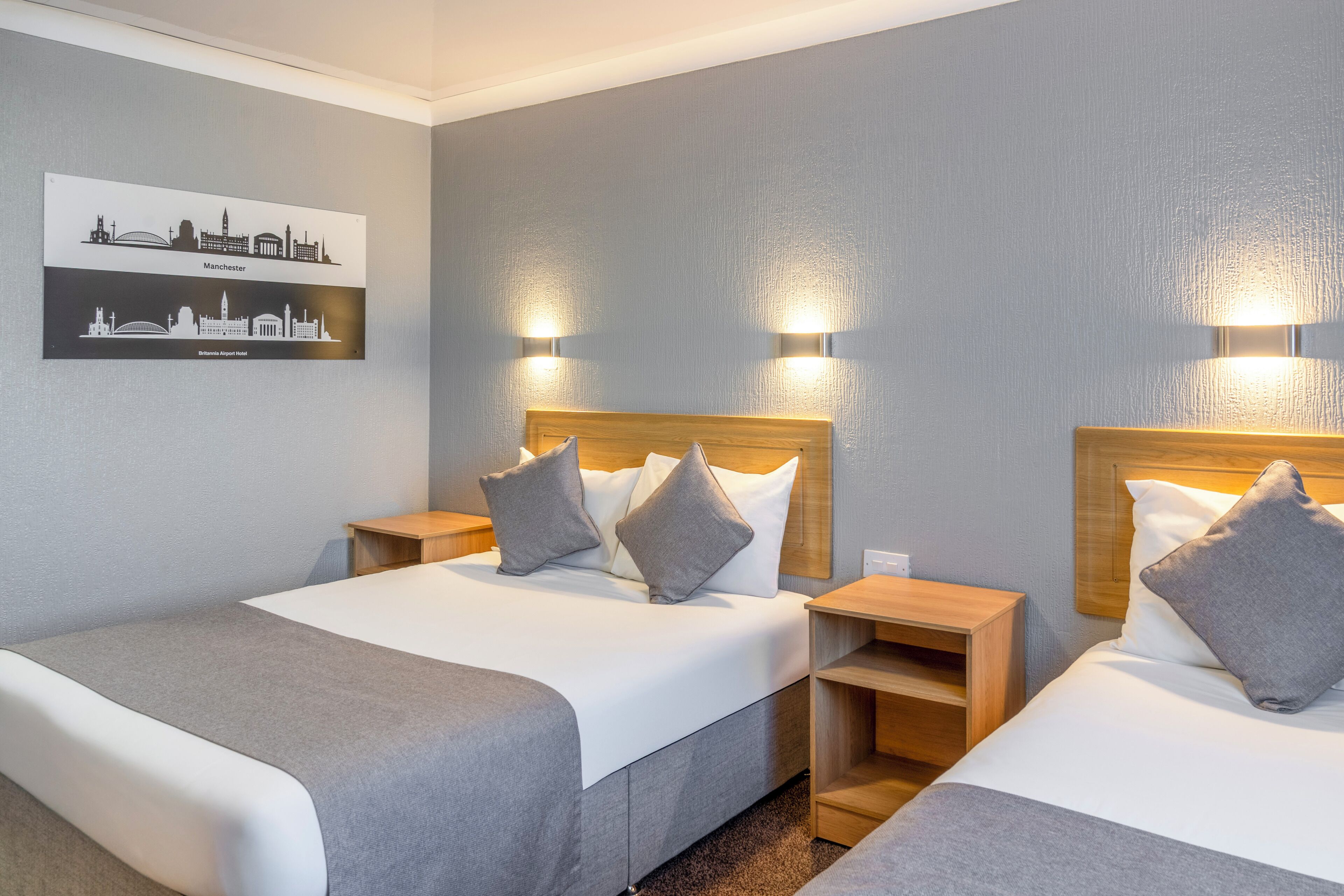 Family Room (2 Adults + 1 Child) | In-room safe, desk, free WiFi, bed sheets