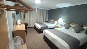 Family Room, Multiple Beds | In-room safe, desk, free WiFi, bed sheets