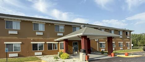 Fassade der Unterkunft