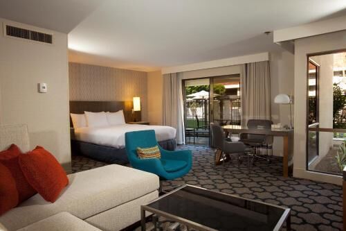 Premium bedding, down duvets, pillow-top beds, in-room safe