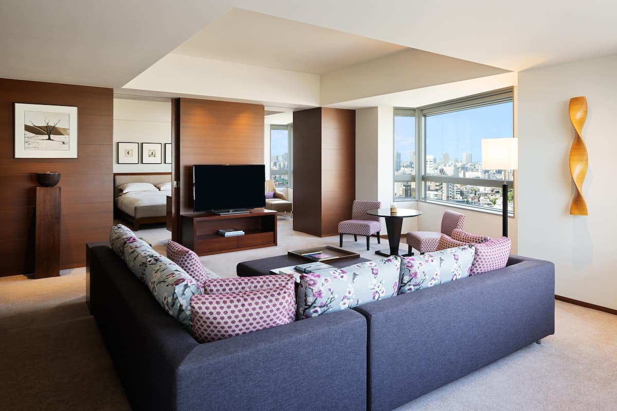 Suíte grand, 1 cama King (Executive) | 1 quarto, lençóis italianos Frette, roupas de cama premium