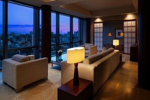 Suite (Ambassador) | 1 habitación, sábanas italianas Frette y ropa de cama de alta calidad 