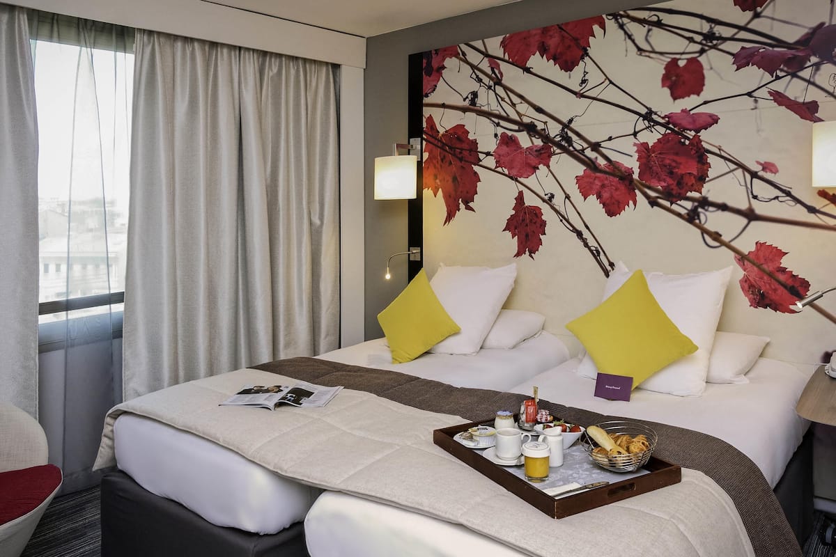 Classic-Zimmer, 1 Doppelbett oder 2 Einzelbetten | Zimmersafe, Schreibtisch, Verdunkelungsvorhänge, schallisolierte Zimmer