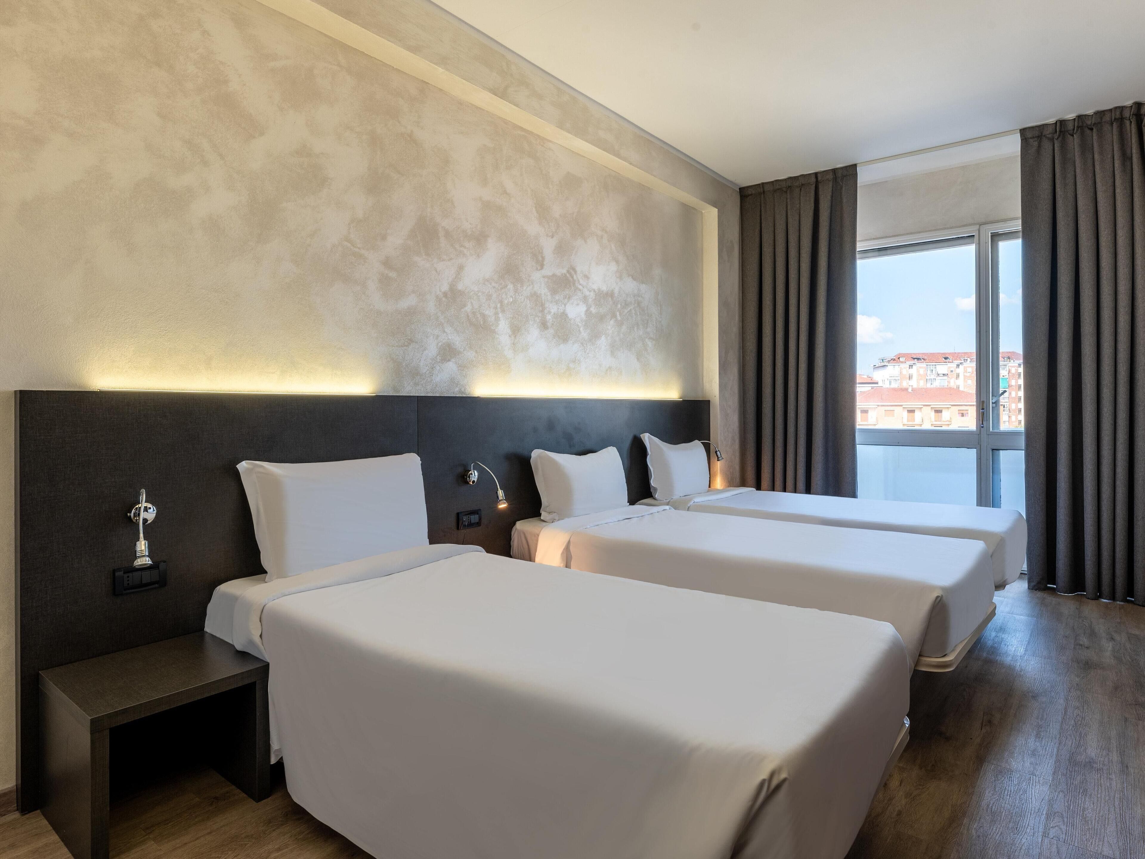 1 slaapkamer, luxe beddengoed, een minibar, een kluis op de kamer