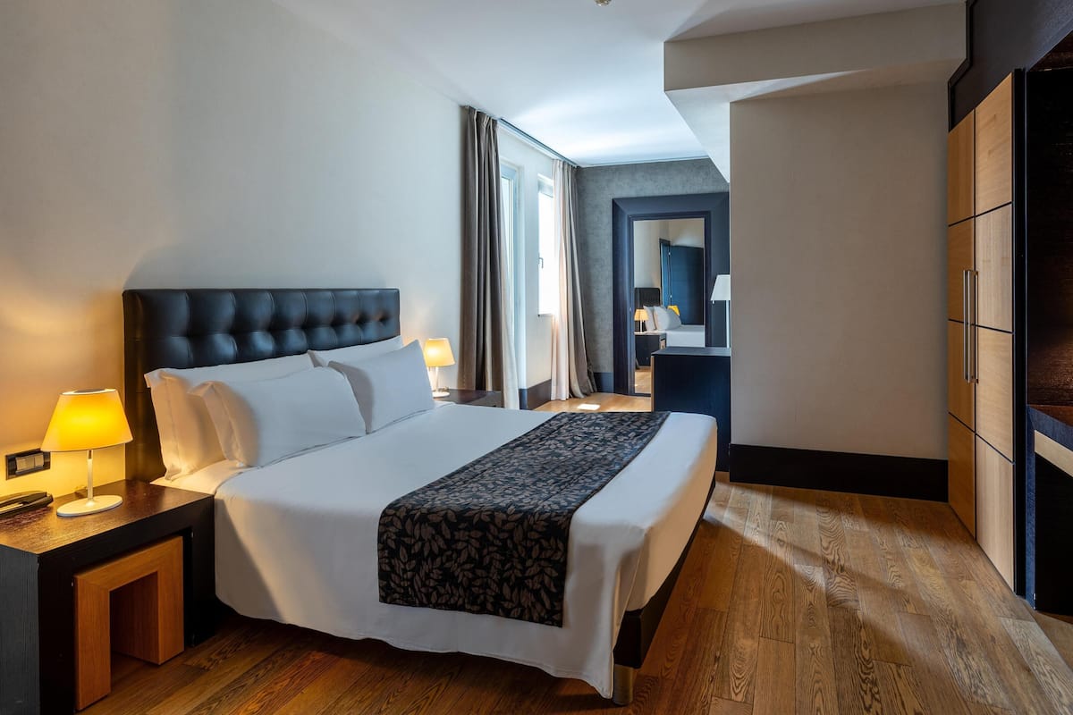 Standaard appartement | 1 slaapkamer, luxe beddengoed, een minibar, een kluis op de kamer