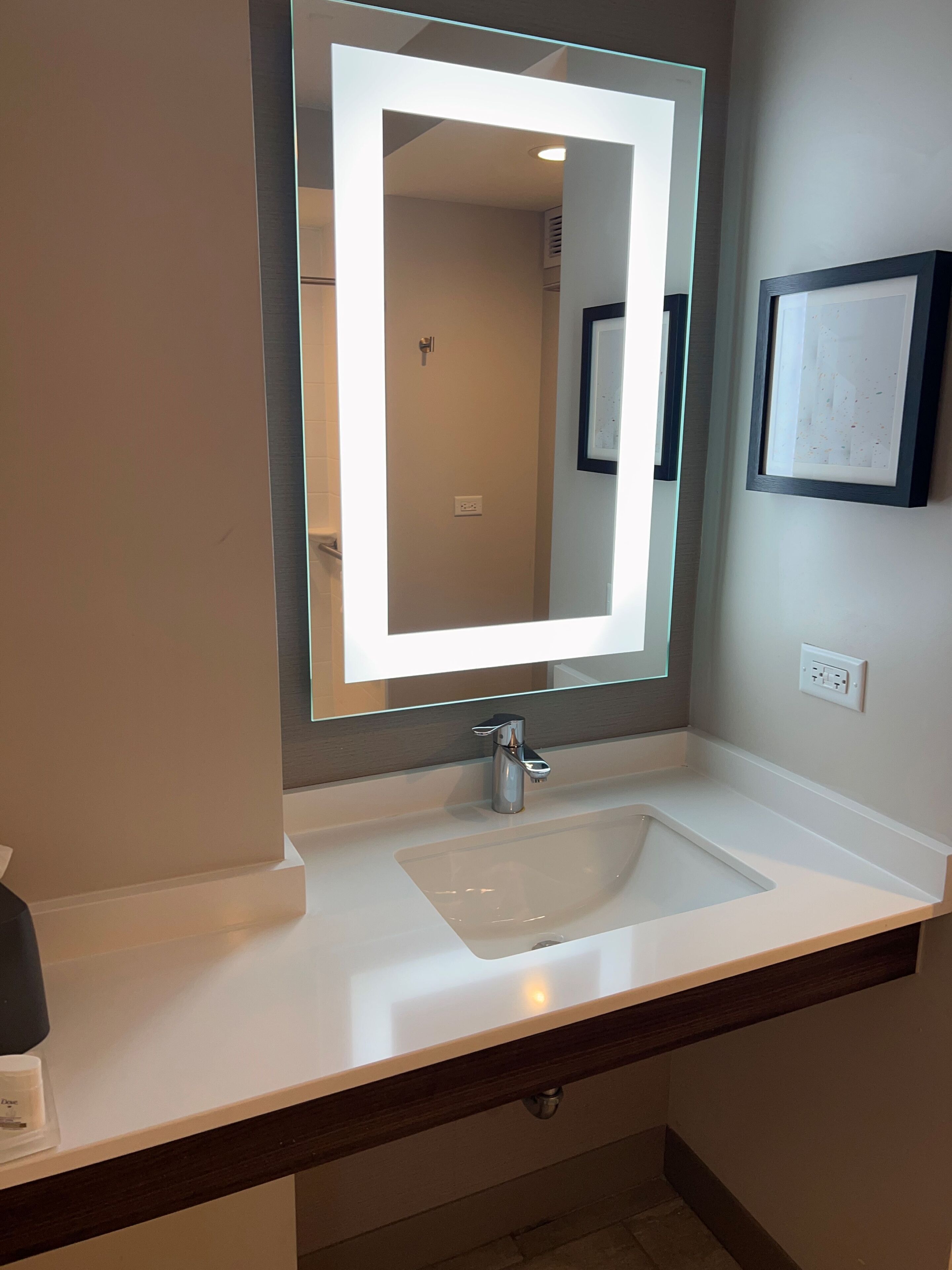 bathtub, eco-friendly toiletries, hair dryer, towels