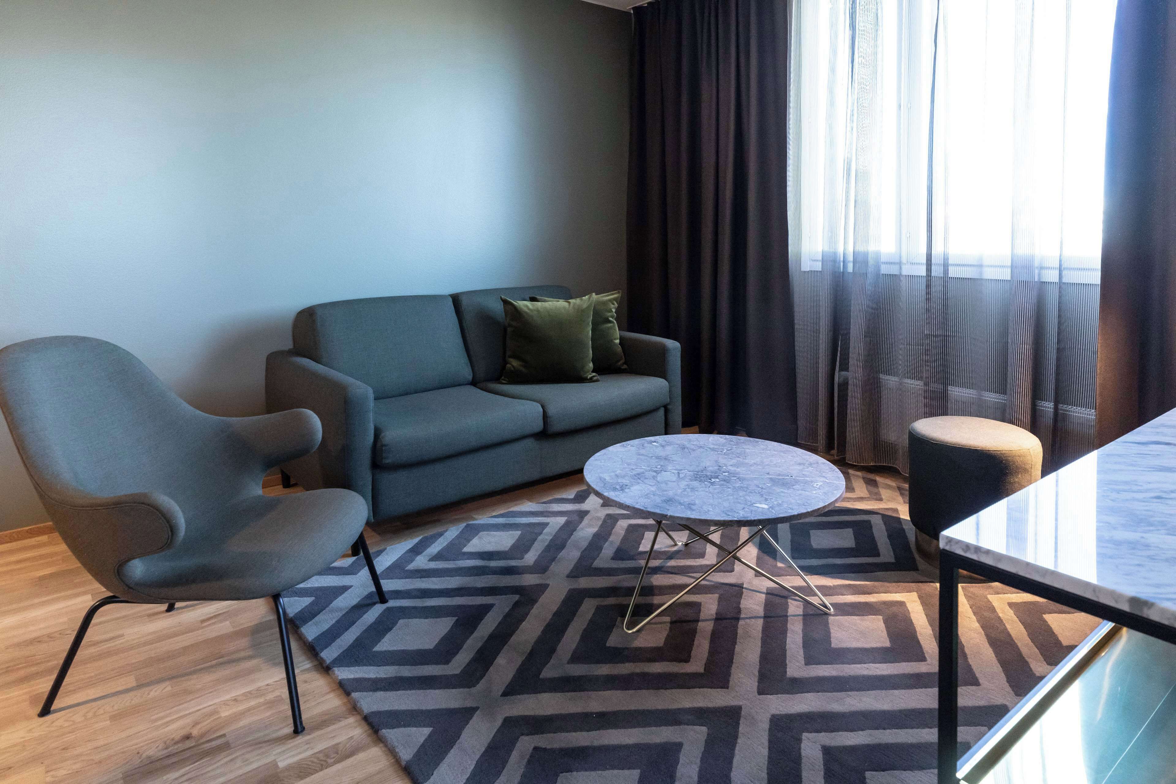 junior suite | minibar, in-room safe, desk, laptop workspace