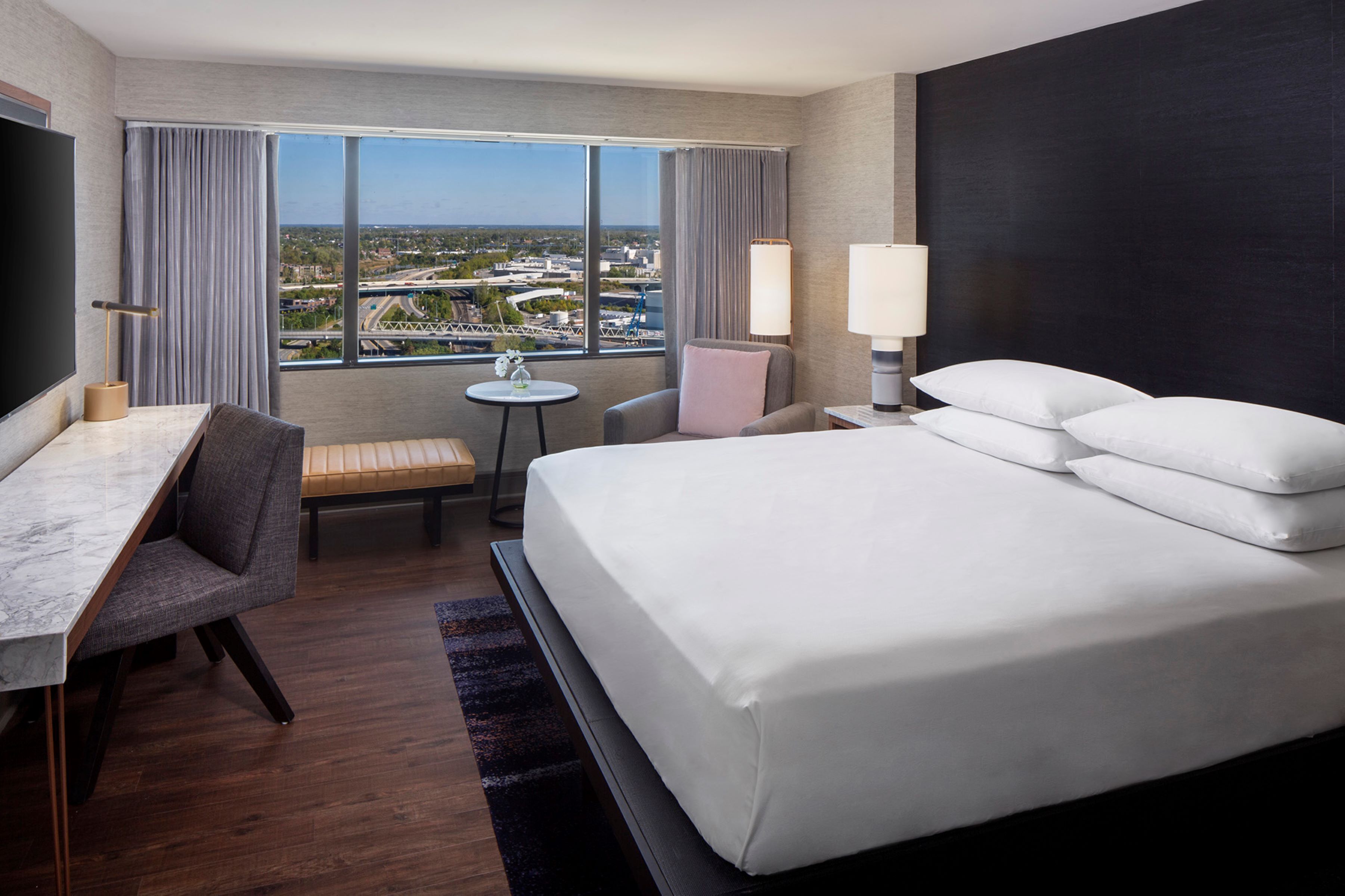 premium bedding, down duvets, pillow-top beds, in-room safe