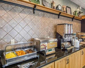 Free buffet breakfast