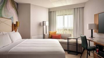 Room, 1 King Bed with Sofa bed | In-room safe, individually furnished, desk, blackout drapes