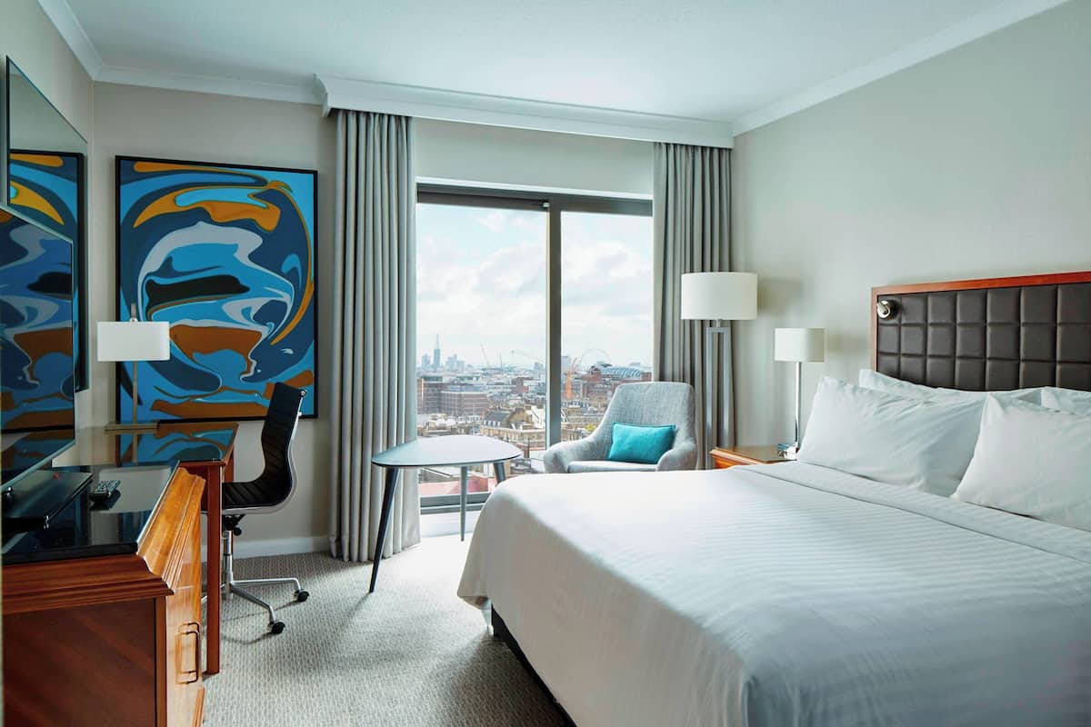 In-room safe, desk, laptop workspace, iron/ironing board