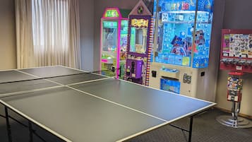 Zona de juegos infantil cubierta