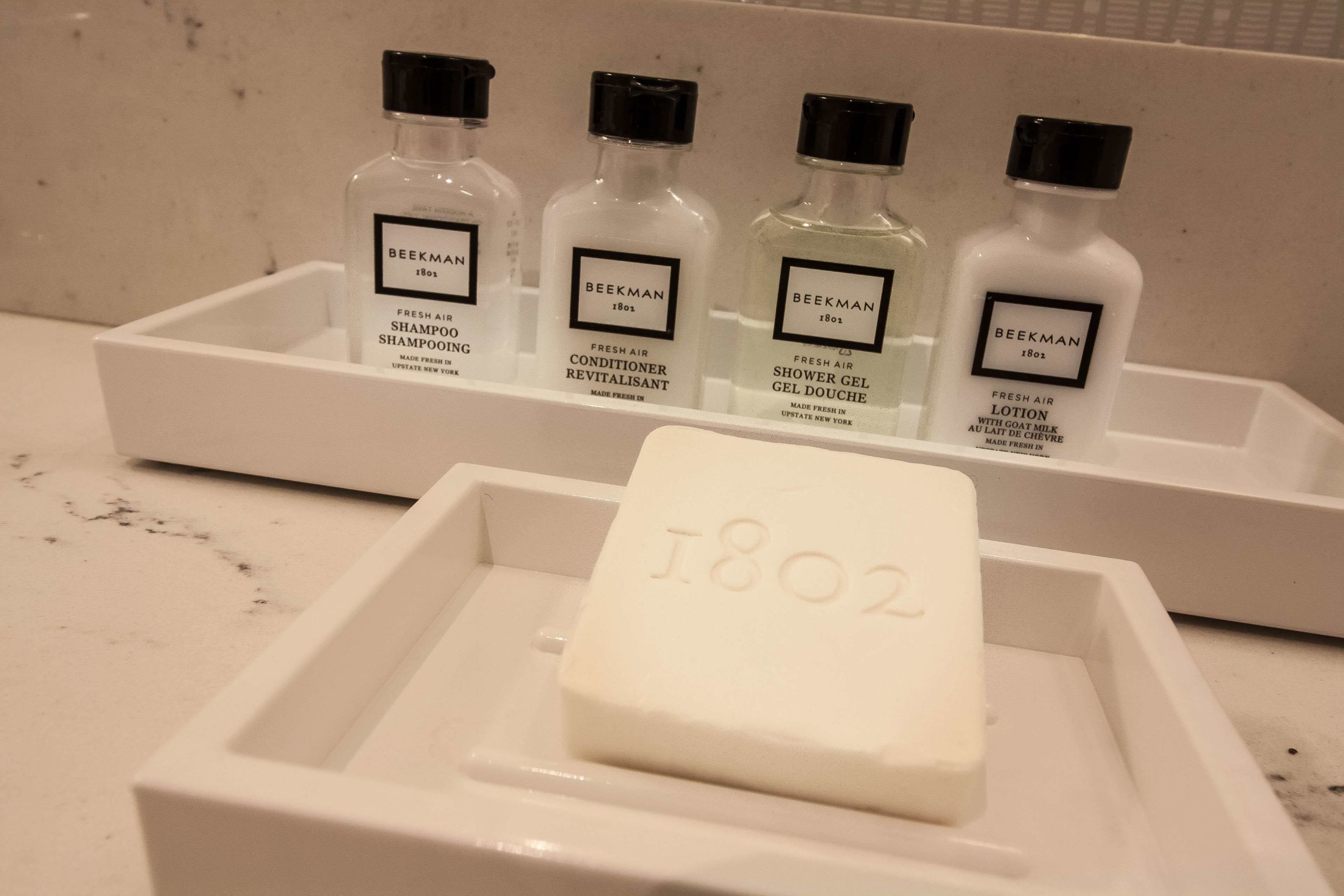 frette italian sheets, premium bedding, in-room safe, soundproofing