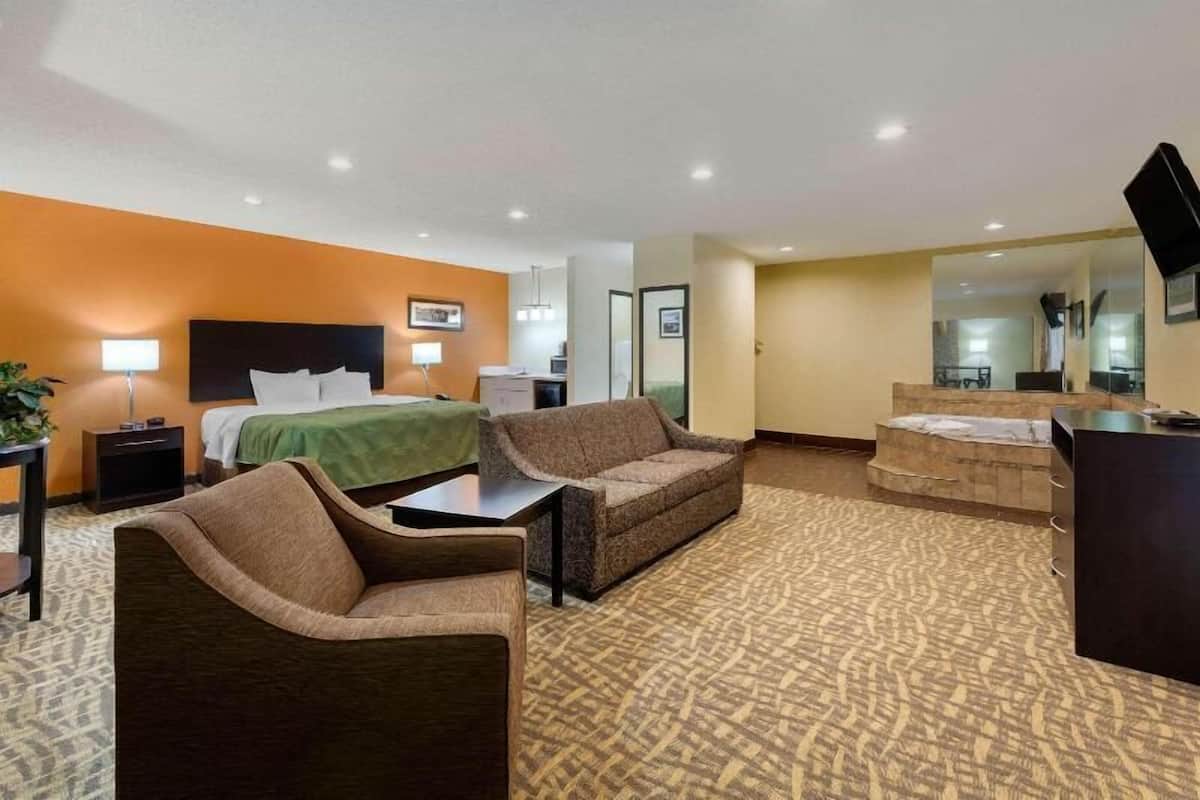 Desk, iron/ironing board, cribs (free), rollaway beds (surcharge)