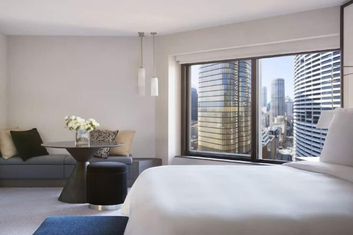 Premium bedding, pillowtop beds, minibar, in-room safe