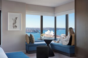 클럽 스튜디오 스위트 (Sydney Harbour) | 고급 침구, 필로우탑 침대, 미니바, 객실 내 금고