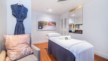 Behandlungsräume für Paare, Sauna, Körperbehandlungen, Aromatherapie
