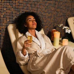 Turkish bath, body treatments, aromatherapy, facials