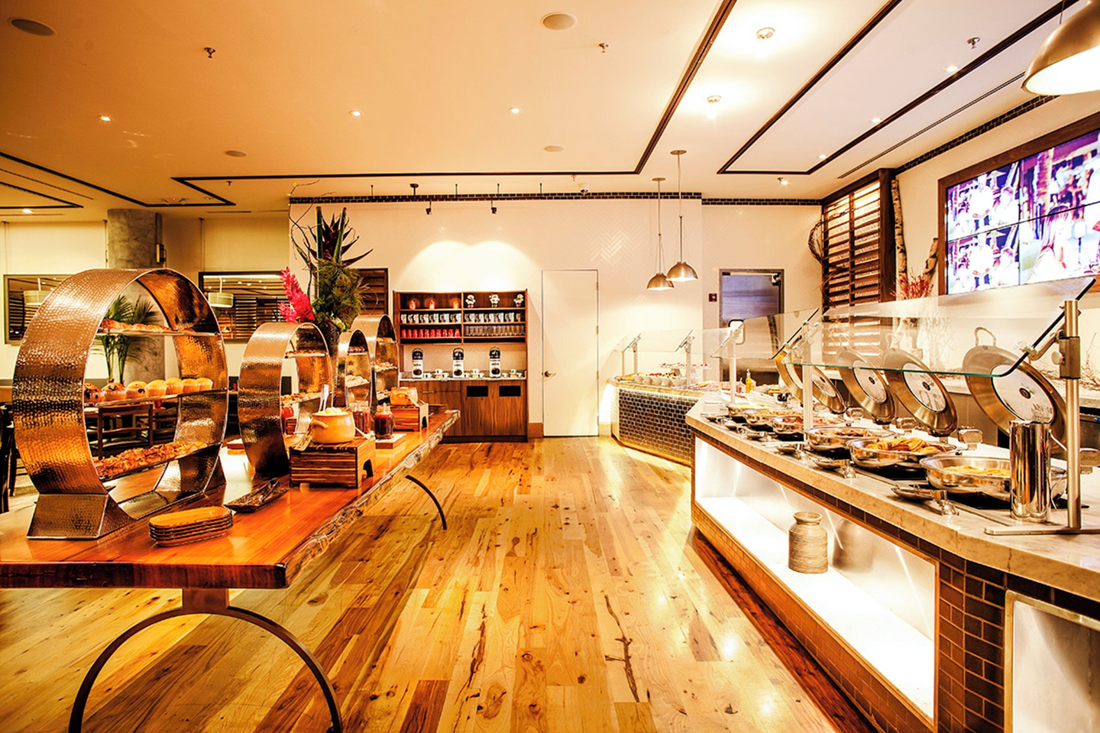 3 restaurants, breakfast, lunch, dinner served; latin american cuisine