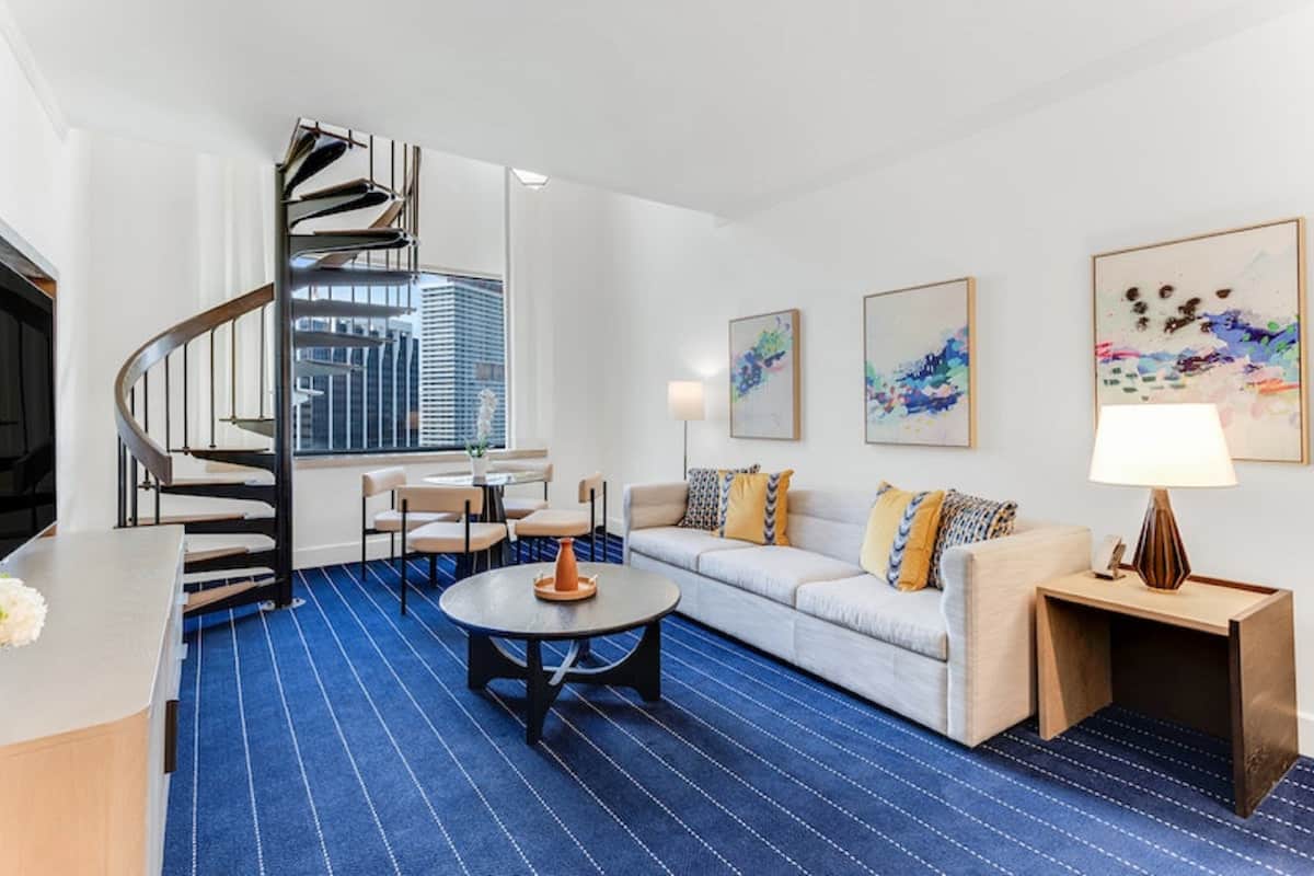 Loft, 1 King Bed (Suite) | 1 bedroom, premium bedding, minibar, in-room safe