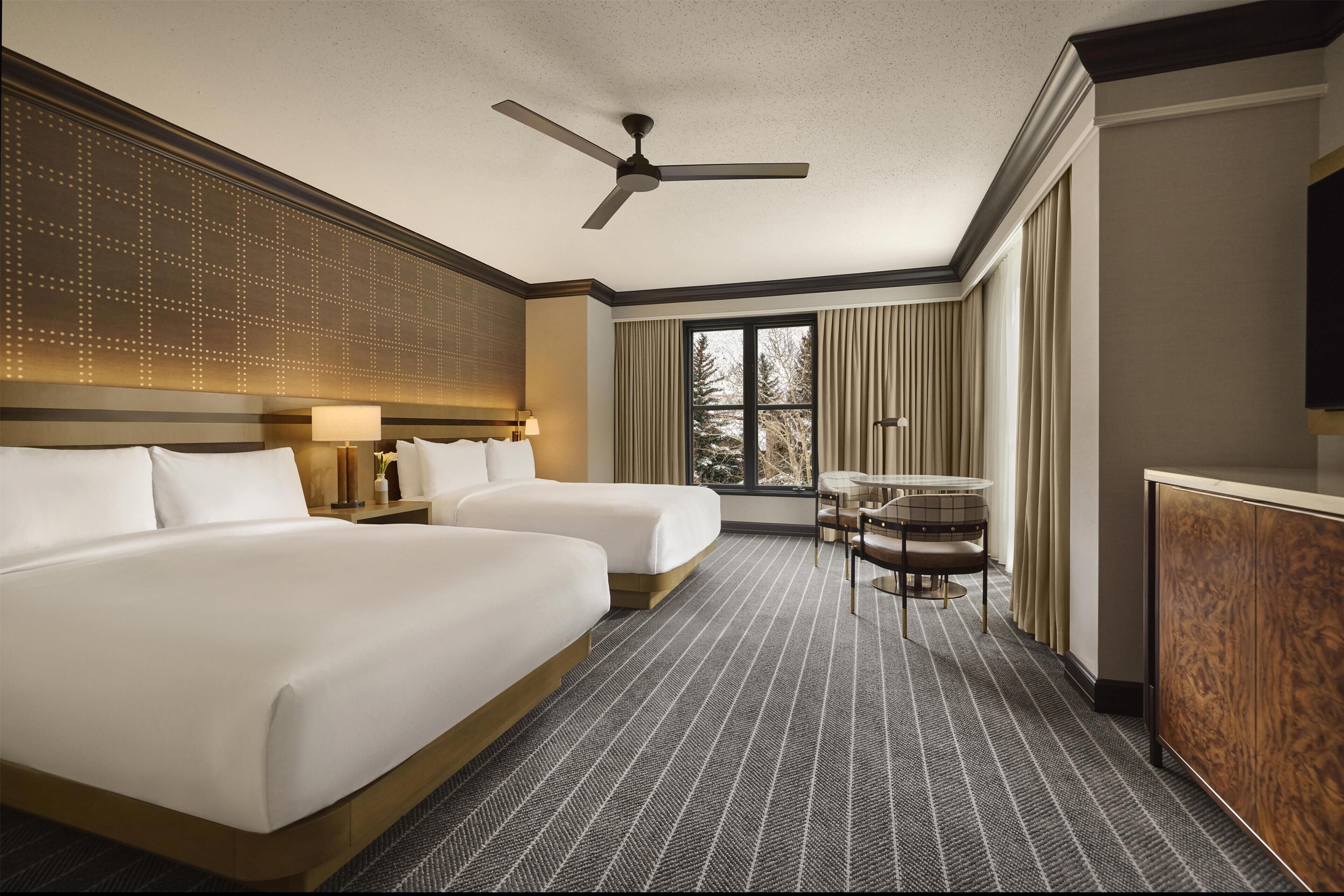 Room, 2 Queen Beds (Village Slope) | Egyptian cotton sheets, premium bedding, down comforters, pillowtop beds