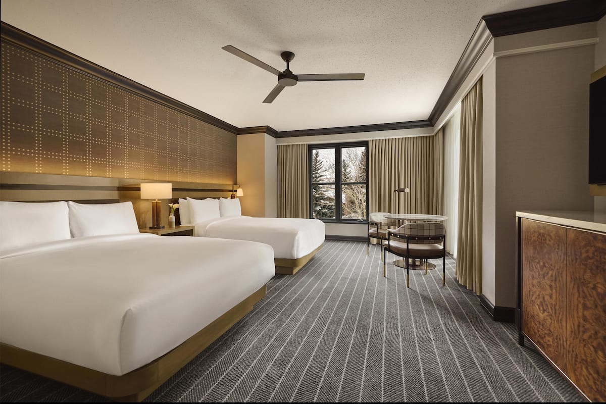 Room, 2 Queen Beds (Village Slope) | Egyptian cotton sheets, premium bedding, down comforters, pillowtop beds