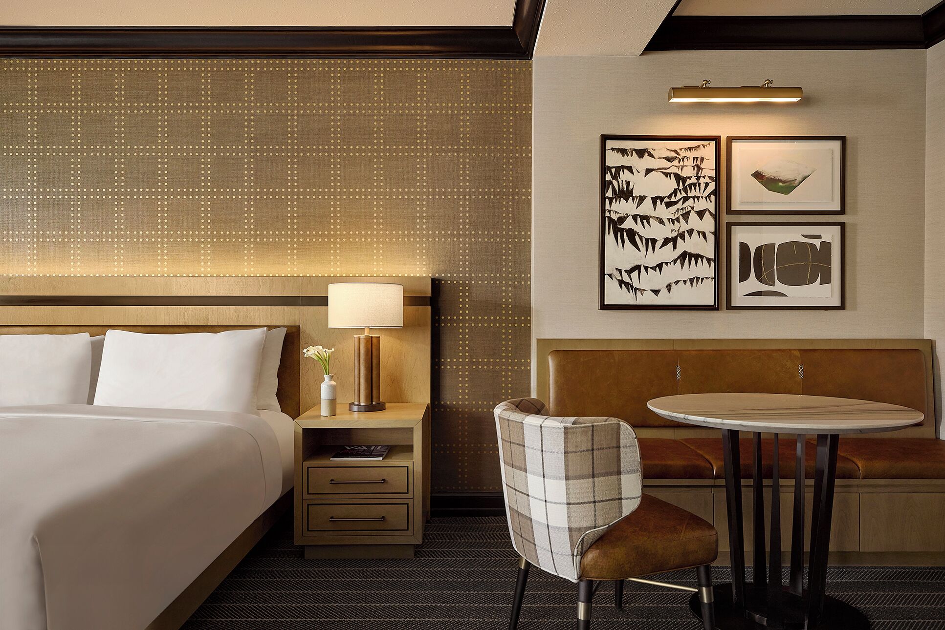 Egyptian cotton sheets, premium bedding, down duvets, pillow-top beds