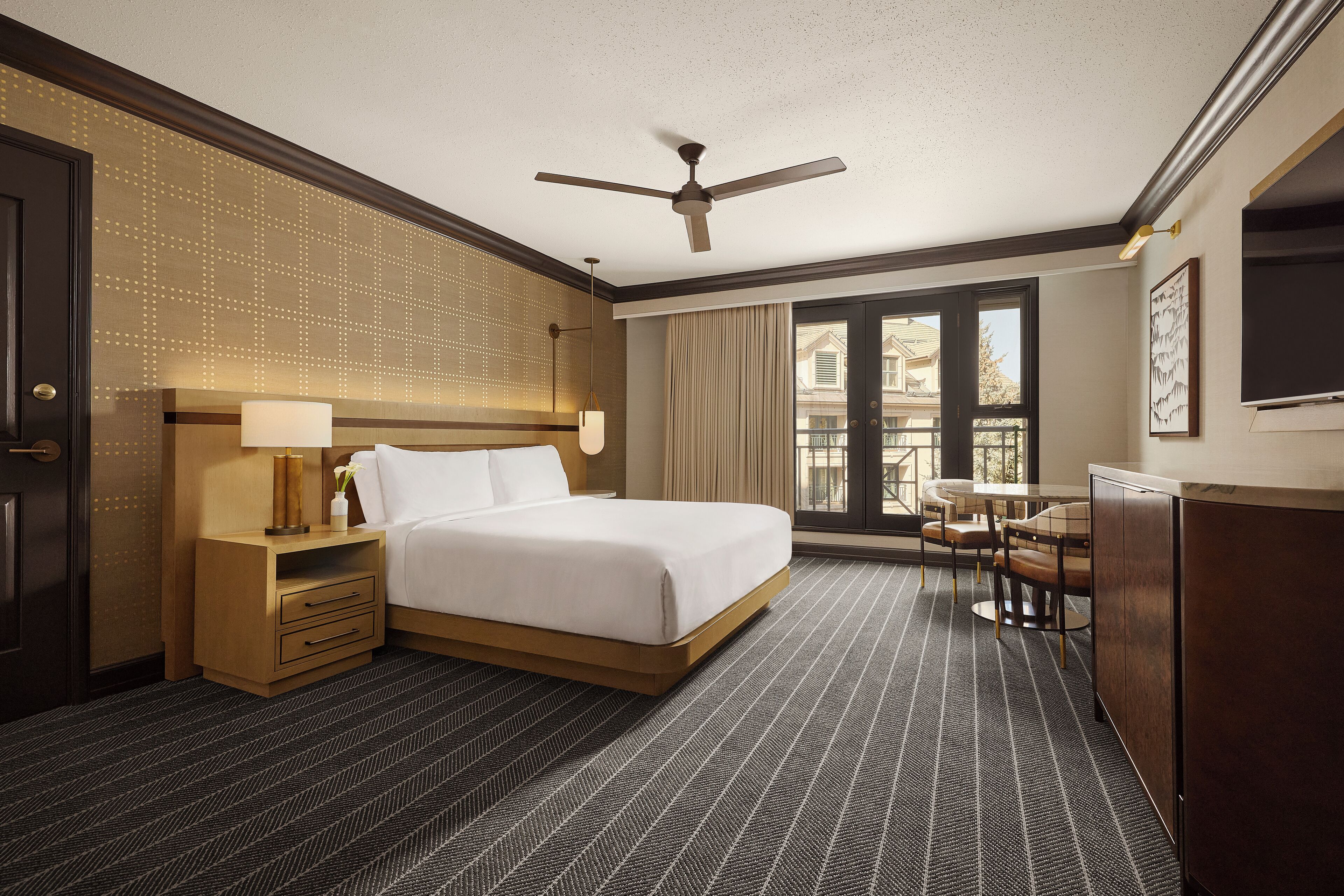 Egyptian cotton sheets, premium bedding, down duvets, pillow-top beds