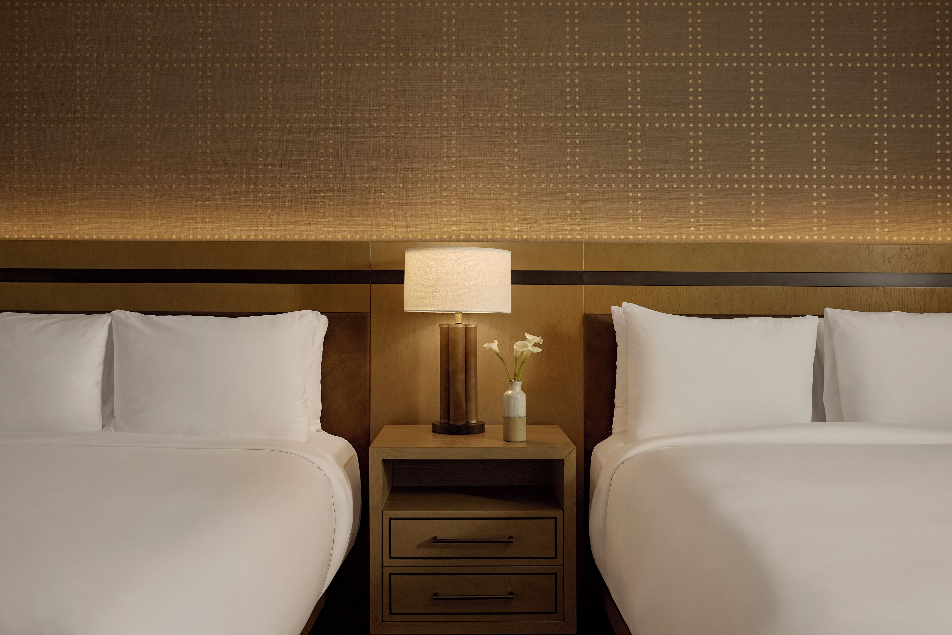 Egyptian cotton sheets, premium bedding, down duvets, pillow-top beds