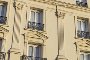 Majoituspaikan julkisivu