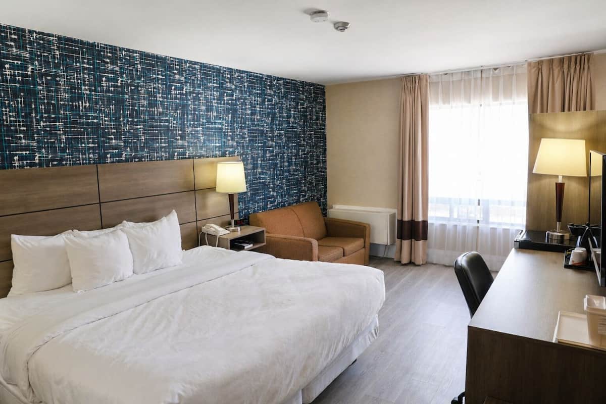 Ropa de cama de alta calidad, colchones con pillow-top y escritorio