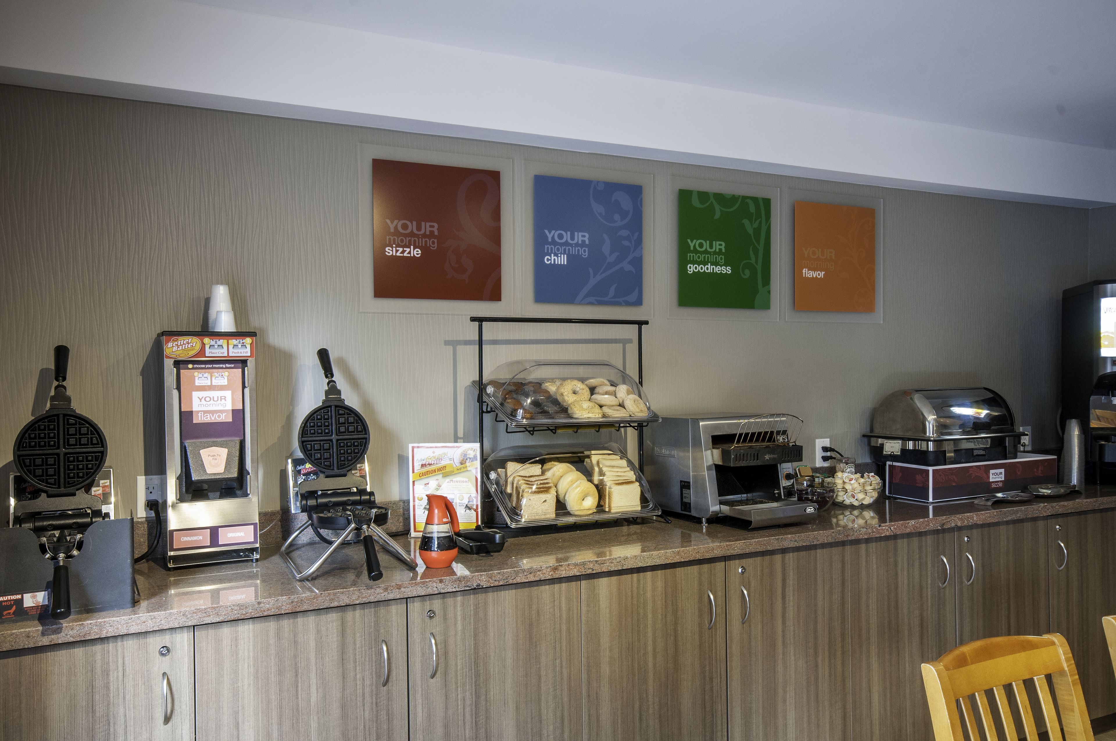 free daily full breakfast