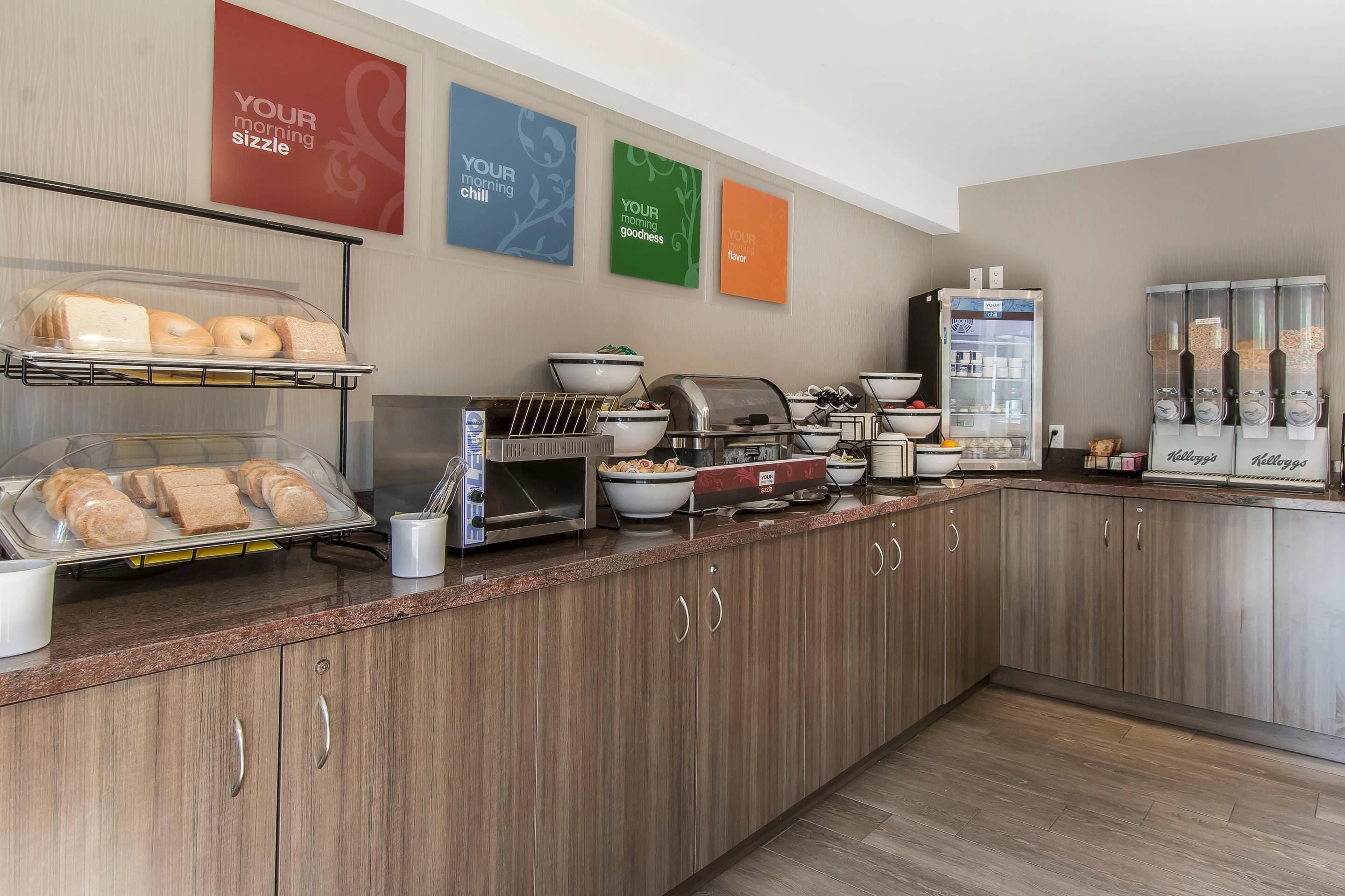 Free daily full breakfast