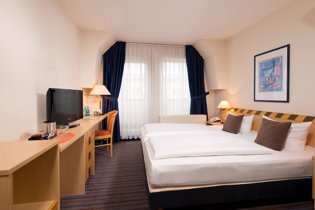 In-room safe, desk, blackout drapes, iron/ironing board