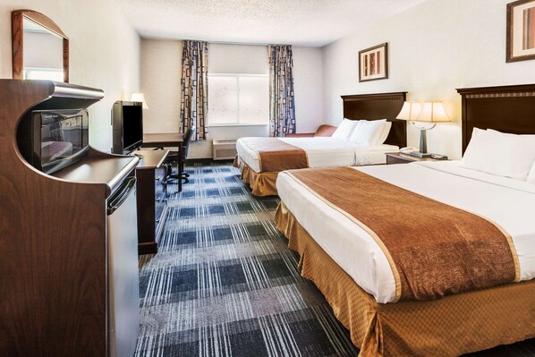 In-room safe, desk, blackout drapes, iron/ironing board