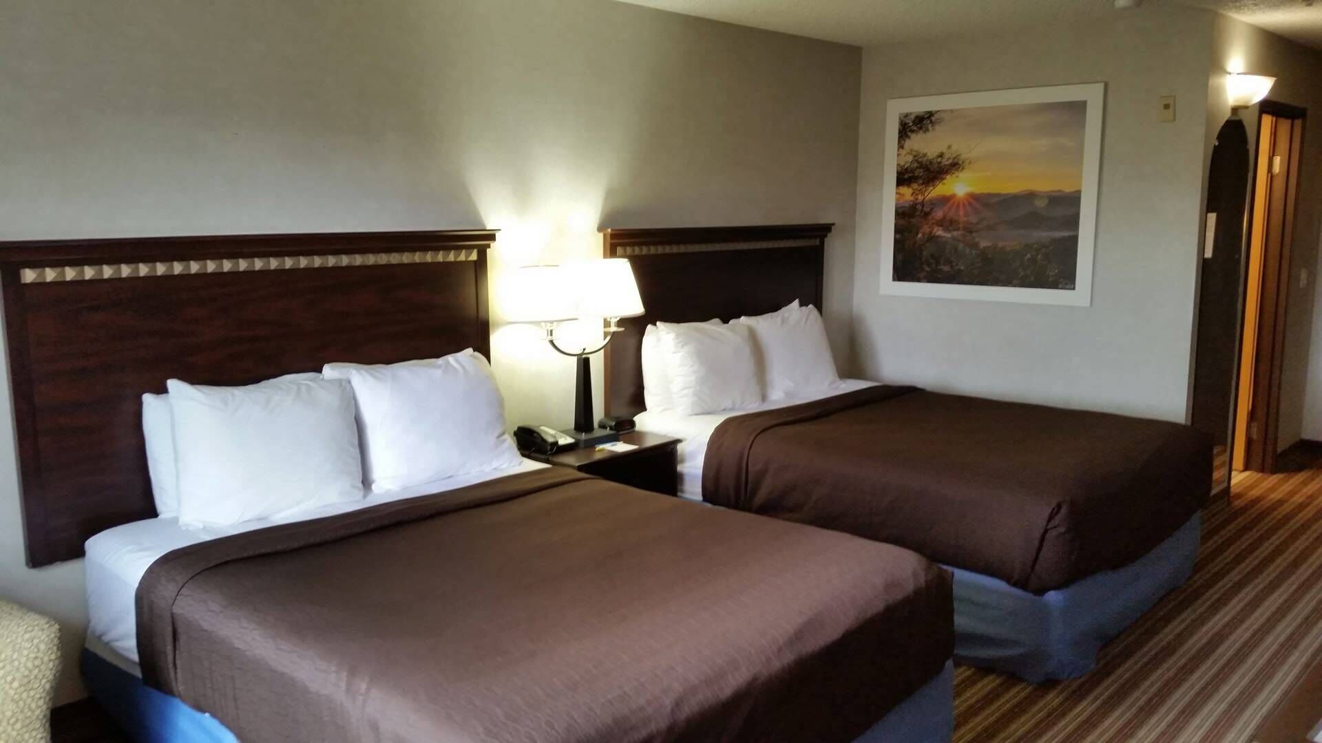 In-room safe, desk, blackout drapes, iron/ironing board
