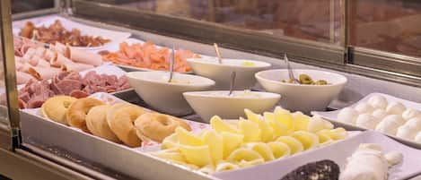 Gratis frukostbuffé varje dag